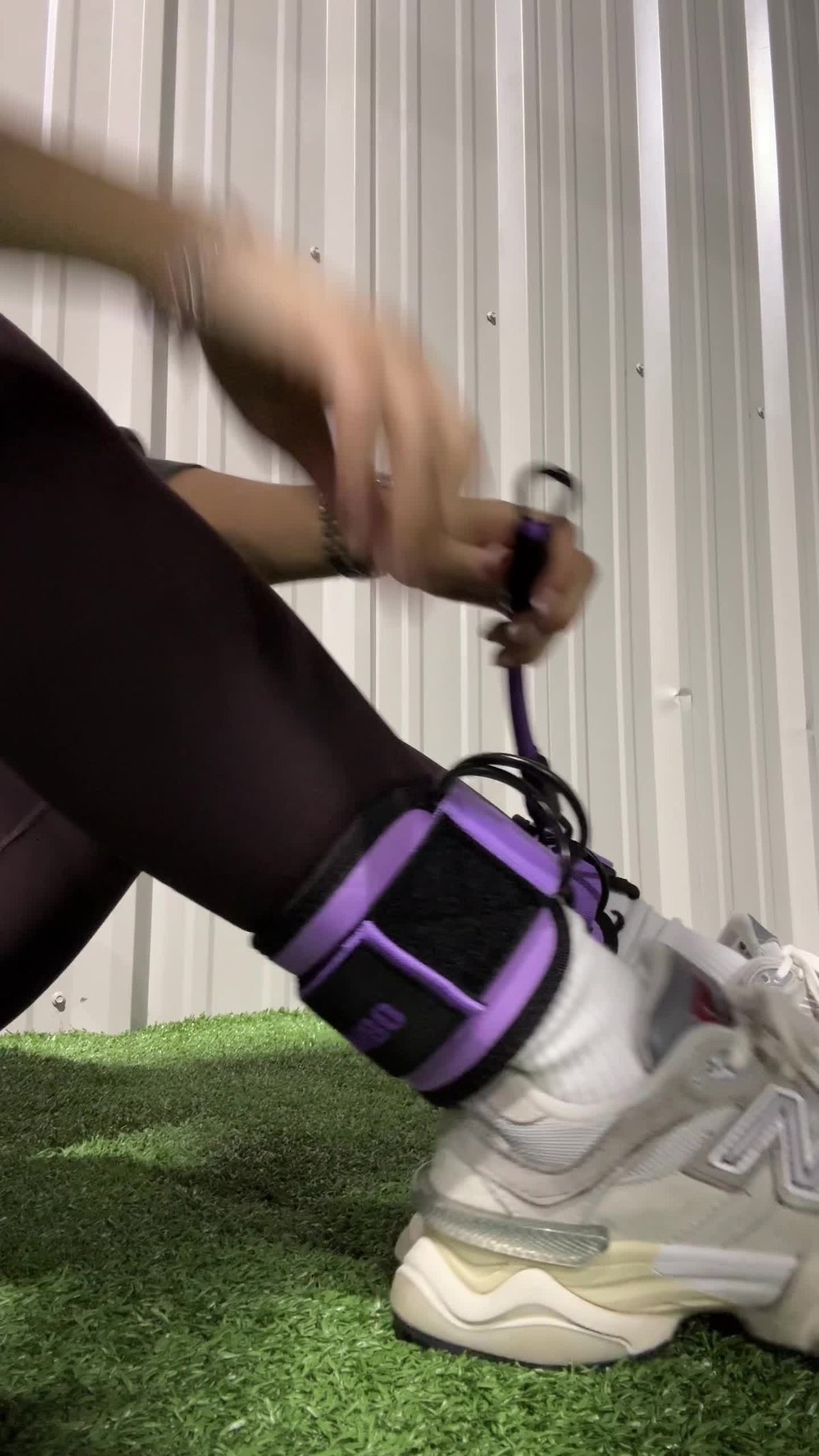 Resistance Bands with Cuffs, Ankle Straps for Glute & Leg Workouts